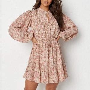 Missguided mini floral dress